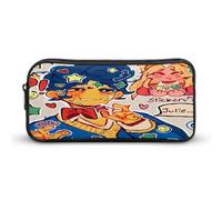 SMAZDFXX Trousse à Crayons Wally-Darling Julie Merch, Trousse de Rangement Kawaii pour Papeterie, Trousse de Maquillage pour Adultes, Petite Taille, 22,1 x 11,9 x 5,1 cm