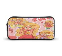 SMAZDFXX Trousse à Crayons Wally-Darling Julie Merch, Trousse de Rangement Kawaii pour Papeterie, Trousse de Maquillage pour Adultes, Petite Taille, 22,1 x 11,9 x 5,1 cm