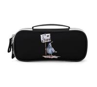 SMAZDFXX Trousse de Maquillage Stupid Bird, Grande capacité, Trousse à Crayons Portable avec séparateur et poignée