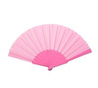 Smbcgdm Fan Decor Éventail pliable réutilisable Rose