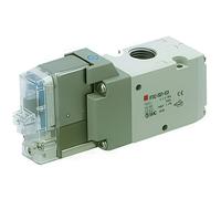 SMC 3/2 Voie En Ligne Électrovanne Pneumatique G3/8'' - VP542-5YO1-03FA