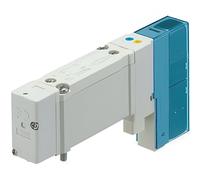 SMC 4/3 Voie Plaque De Base Électrovanne Pneumatique - SY5C00-5UF1