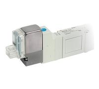SMC 5/3 Voie En Ligne Électrovanne Pneumatique G1/4'' - SY7420-5YO-02F-Q