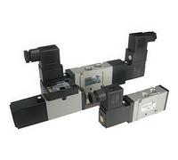 SMC 5/3 Voies En Ligne Électrovanne Pneumatique G1/4'' - VFS2330-5YOB-02F-Q