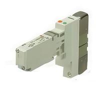 SMC 5/3 Voies Plaque De Base Électrovanne Pneumatique Filetage Rc - VQ2300N-5B1-Q