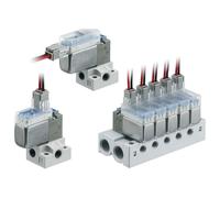 SMC Collecteur De Vanne Commun SUP/EXH M5x0.8 - VV100-S41-09-M5