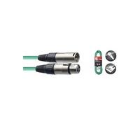 SMC6 CGR - Câble Microphone XLR - 6 mètres vert