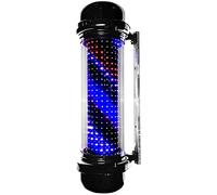 SMCCYYSD Enseigne Lumineuse LED pour Poteau de barbier - Style Classique, Applique Murale extérieure à Bandes rotatives, étanche, pour Salon de Coiffure