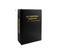 SMD Capacitor Sample Book 0201 0402 0603 0805 1206 SMT Chip Assortment Kit Pack For repair DIY Study EKFBQBGW(0603 90valuesX50pcs)