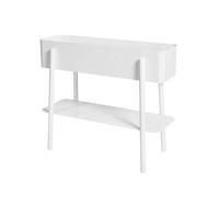 SMD Design Jardinière Prunella blanc/aluminium