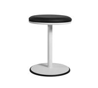SMD Design Tabouret Orbit blanc. noir/blanc
