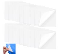 Smdbzda 20 Pièces Rustine de Piscine, Piscine Patch De Réparation, Patch de Piscine Auto-Adhésif, Piscine Kit De Réparation PVC, pour Lits Gonflables Anneaux de Natation Kayaks Piscines