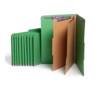 Smead 19033 fichier Plastique Vert Legal - Fichiers (Plastique, Vert, Legal, Portrait, Feuille, 374,6 mm)