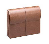 Smead 71353 Lot de 10 chemises à rabat avec fermeture à cordon et fermeture Éclair 8,9 cm