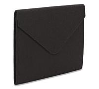 Smead Dossier extensible en tissu, extension de 5,1 cm, fermeture à pression, format lettre, noir (70920)