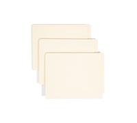 Smead Shelf-Master 34114 Lot de 25 chemises en manille avec languettes renforcées à coupe droite Format lettre