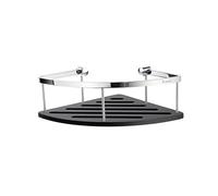 Smedbo DK3033 Sideline Corbeille Porte-Savon avec Surface Solide Laiton/Cuivre/Zinc Argent/Noir 27 x 10 x 7,3 cm