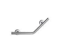 Smedbo FK802 Living Poignée de Bain Droit/Long/V-Forme Acier Inoxydable Argent 50 x 7,5 x 20 cm