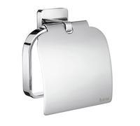 Smedbo Ice porte-rouleau de toilette - avec couvercle - chrome OK3414