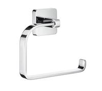 Smedbo OK3411 Ice Porte-Rouleau de WC sans Abattant Laiton/Cuivre/Zinc Argent 13 x 4,5 x 7,9 cm