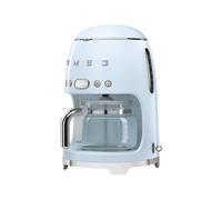 Smeg 50's Style DCF02PBEU - Cafetière - 10 tasses - bleu pastel
