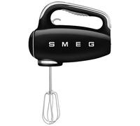 Smeg Batteur à main HMF01BLEU – 9 vitesses 250 W – Noir Vintage Années 50