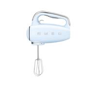 Smeg Batteur à main HMF01PBEU 250 W, 9 vitesses, Turbo, démarrage progressif - Bleu azur