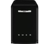 Smeg 50's Style LVFABBL3 - Lave-vaisselle - largeur : 59.8 cm - profondeur : 62.7 cm - hauteur : 88.5 cm - noir Noir