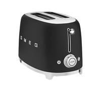 Smeg 50's Style TSF01BLMEU - Grille-pain - 2 tranche - 2 Emplacements - noir