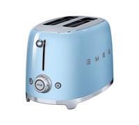 Smeg 50's Style TSF01PBEU - Grille-pain - 2 tranche - 2 Emplacements - bleu azur
