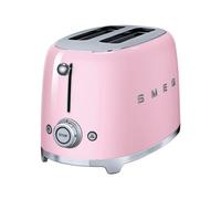 Smeg 50's Style TSF01PKEU - Grille-pain - 2 tranche - 2 Emplacements - rose