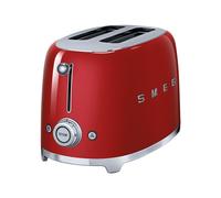 Smeg 50's Style TSF01RDEU - Grille-pain - 2 tranche - 2 Emplacements - rouge