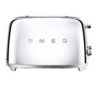 Smeg 50's Style TSF01SSEU - Grille-pain - 2 tranche - 2 Emplacements - chrome Chrome