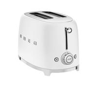 Smeg 50's Style TSF01WHMEU - Grille-pain - 2 tranche - 2 Emplacements - blanc