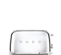 Smeg 50's Style TSF02SSEU - Grille-pain - 4 tranche - 2 Emplacements - chrome