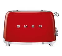 Smeg 50's Style TSF03RDEU - Grille-pain - 4 tranche - 4 Emplacements - rouge