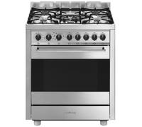 Smeg B71GMX2 Cuisine 70x60 CM Master Plan 5 Brûleurs Gaz Four Multifonctions Ino