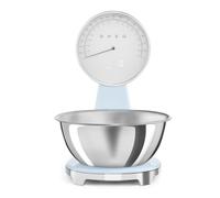 Smeg KSF01PBWW escabeaux de cuisine Bleu, Chrome Comptoir Balance de ménage électronique