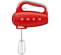 Smeg 50's Style – Batteur à main HMF01RDEU 250 W, 9 vitesses, Turbo – Rouge