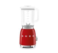 Smeg, Blender BLF03RDEU 1,5 L, 4 Vitesses, 4 Fonctions Smoothie, Pulse, Glace Pilée et Autonettoyant, Bloc Moteur et Bouchon Doseur, Base Antidérapante, Range cordon Intégré, 800W, Rouge