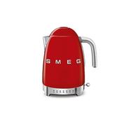 SMEG Bouilloire à température variable Style Années 50 1,7 l Rouge rouge