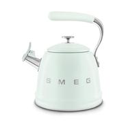 SMEG Bouilloire sifflante rétro pour cuisinière - 2,4 Q (vert pastel)