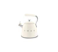Smeg Bouilloires à sifflet 2.3l crème - WKF01CR