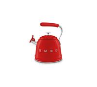 Smeg Bouilloires à sifflet 2.3l rouge - WKF01RD