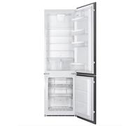 SMEG C4173N1F Réfrigérateur Combiné Encastré Aéré 254 L Blanc Classe Pour [EEK: POUR]