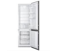 SMEG C4173N1F Réfrigérateur Combiné Encastré Aéré 254 L Blanc Classe Pour [EEK: POUR]