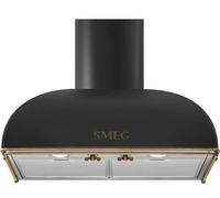 SMEG Cappa Murale KS59AOE2 60cm Classique CE.A Noir 3 Vitesses