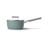 Smeg - Casserole Vert Émeraude Mat 20cm + Couvercle Spf2012egm