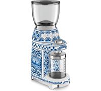 SMEG CGF01DGBEU Moulin à café Dolce & Gabbana Blu Mediterraneo