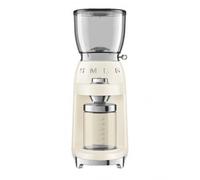 Smeg CGF11CREU Crème Moulin À Café Électrique 150W Conteneur Grains De 350GR